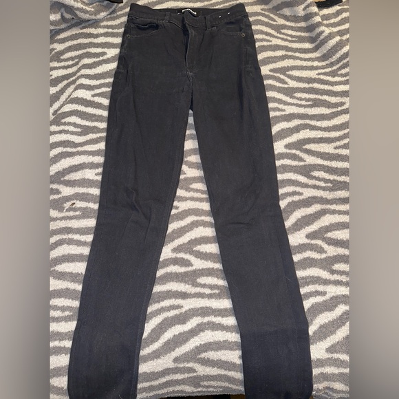 Express Stretch Super High Rise Legging 4 Long - Picture 1 of 7